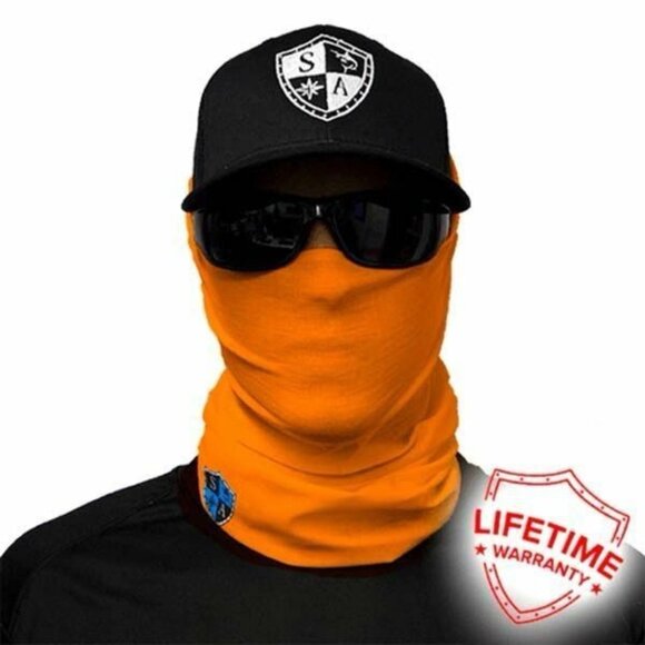SA Co. Other - Salt Armour SA Co Orange Outdoor Face Shield Sun Mask Balaclava Neck Gaiter
